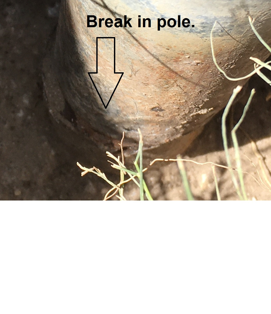 Metal Fence Post Repair Product